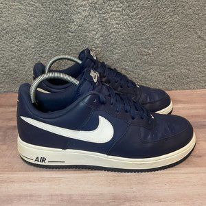 Nike Air Force 1 Men's Midnight Navy Blue 488298-436 Shoes Men Size 9 SHIPS ASAP